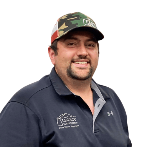 A picture of Noah Miller, GM and owner of Legacy Metal Center